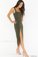 Eden Elegant Midi Dress