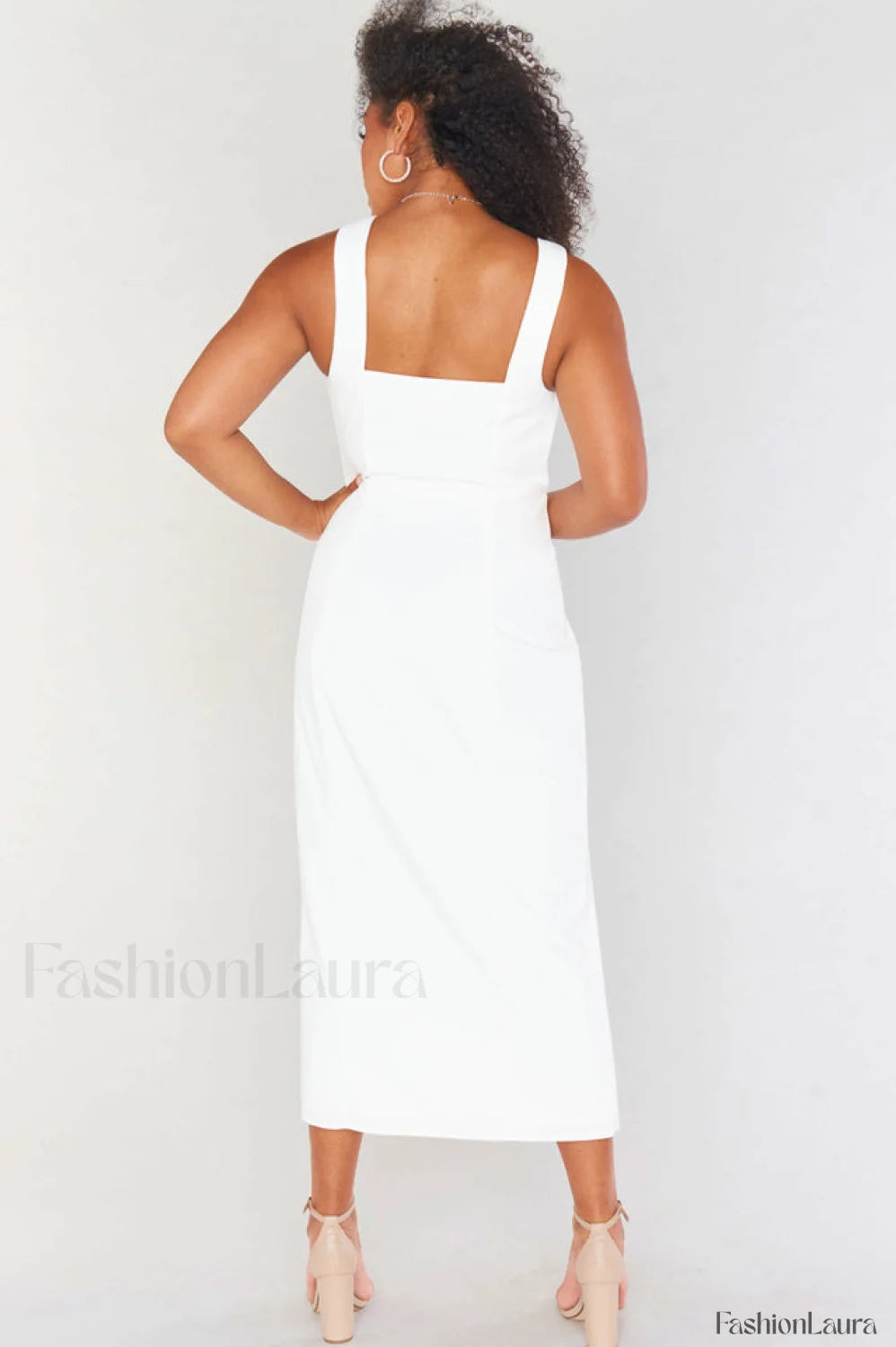 Eden Elegant Midi Dress