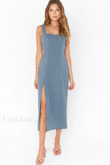 Eden Elegant Midi Dress