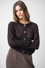 Relaxed Fit Knit Cardigan