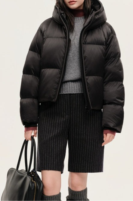 Cozy Hooded Insulated Puffer Jacket