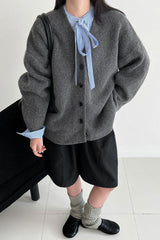 Relaxed Fit Vintage Cardigan