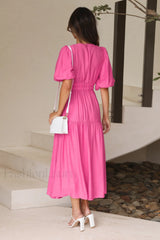 Erin Elegant Midi Dress