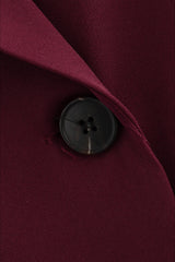 Oversized Wide Lapel Structured Blazer