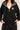 Leopard Lined Devil Horn Cross Zip Hoodie Secondary image
