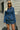 Fitted Long Sleeve Denim Jacket Secondary image