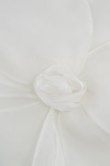 One Shoulder 3D Floral Bodycon Floral Dress