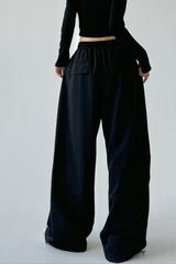 High Waist Sweatpants Knit Pants