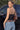 Polka Dot Mesh Patchwork Plunge V Cami Secondary image