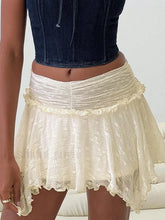 Fairy Grunge Layered Lace Skirt