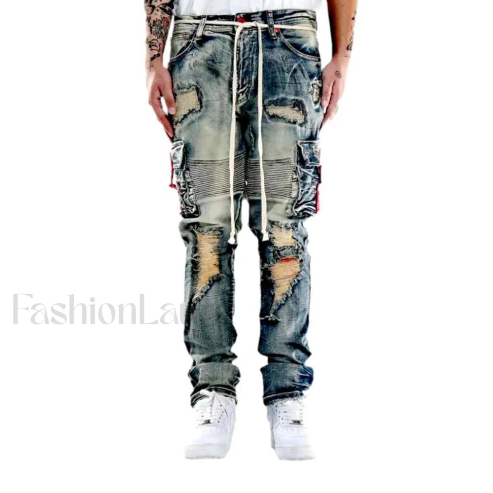 Fashion men vintage jeans W32 / Blue jeans