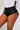 Black High Waist Slim Fit Casual Shorts Secondary image