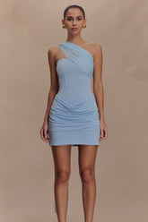 Strapless Ruched Bodycon Mini Party Dress