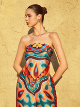 Flaming Passions Graceful Back Tie Top Orange / XS Tank Tops & Camis