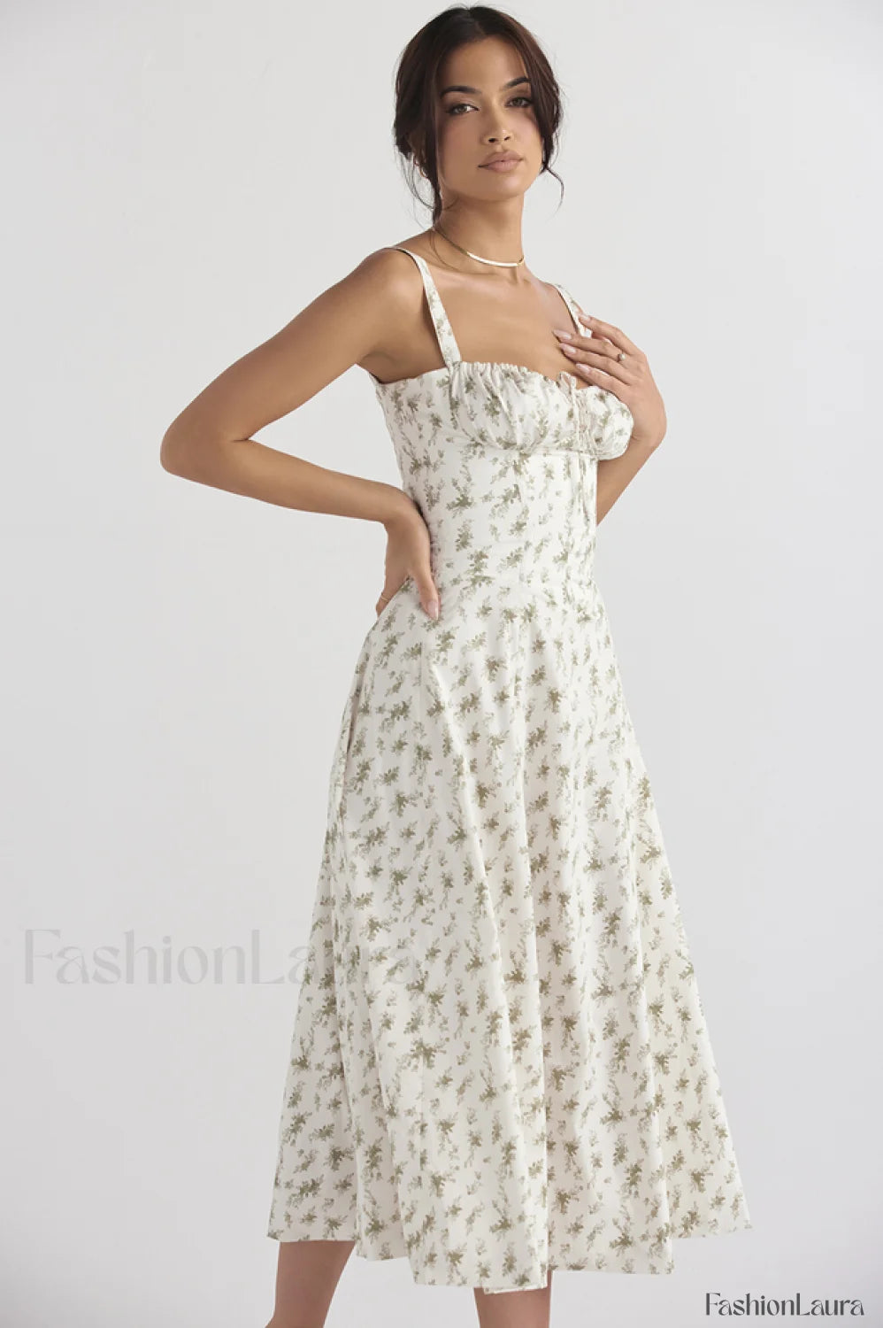 Floral Elegant Print Sundress