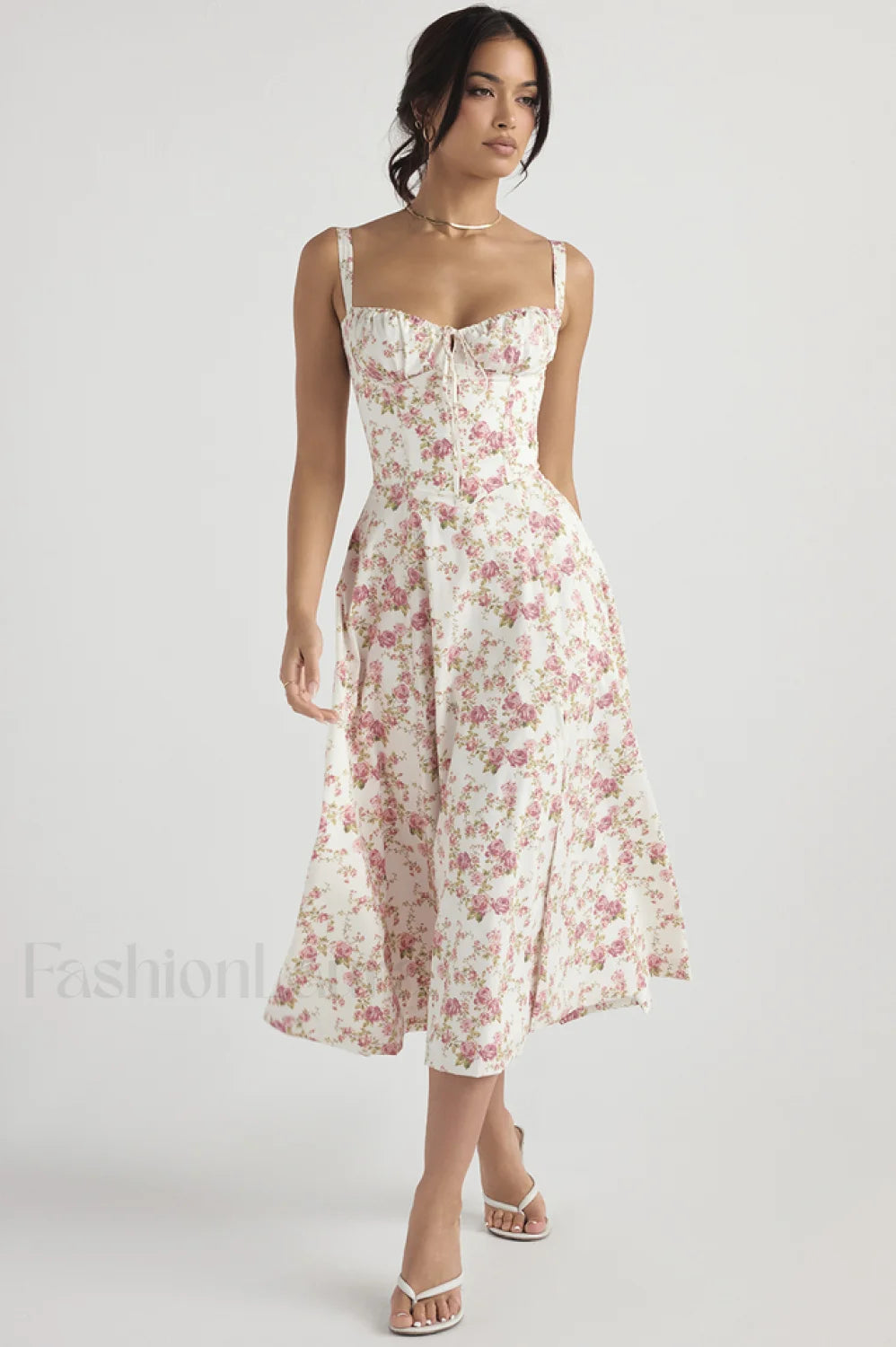 Floral Elegant Print Sundress