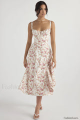 Floral Elegant Print Sundress
