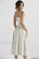 Floral Elegant Print Sundress