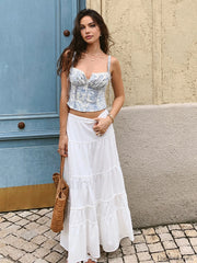 Floral Printed Graceful Cami Top Tank Tops & Camis