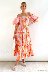 Flossy Elegant Midi Dress S / 2#