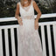 Flower Mesh Floral Dress Cover Up WHITE / S