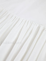Frenchy Solid Graceful Off Shoulder Long Dress Dresses
