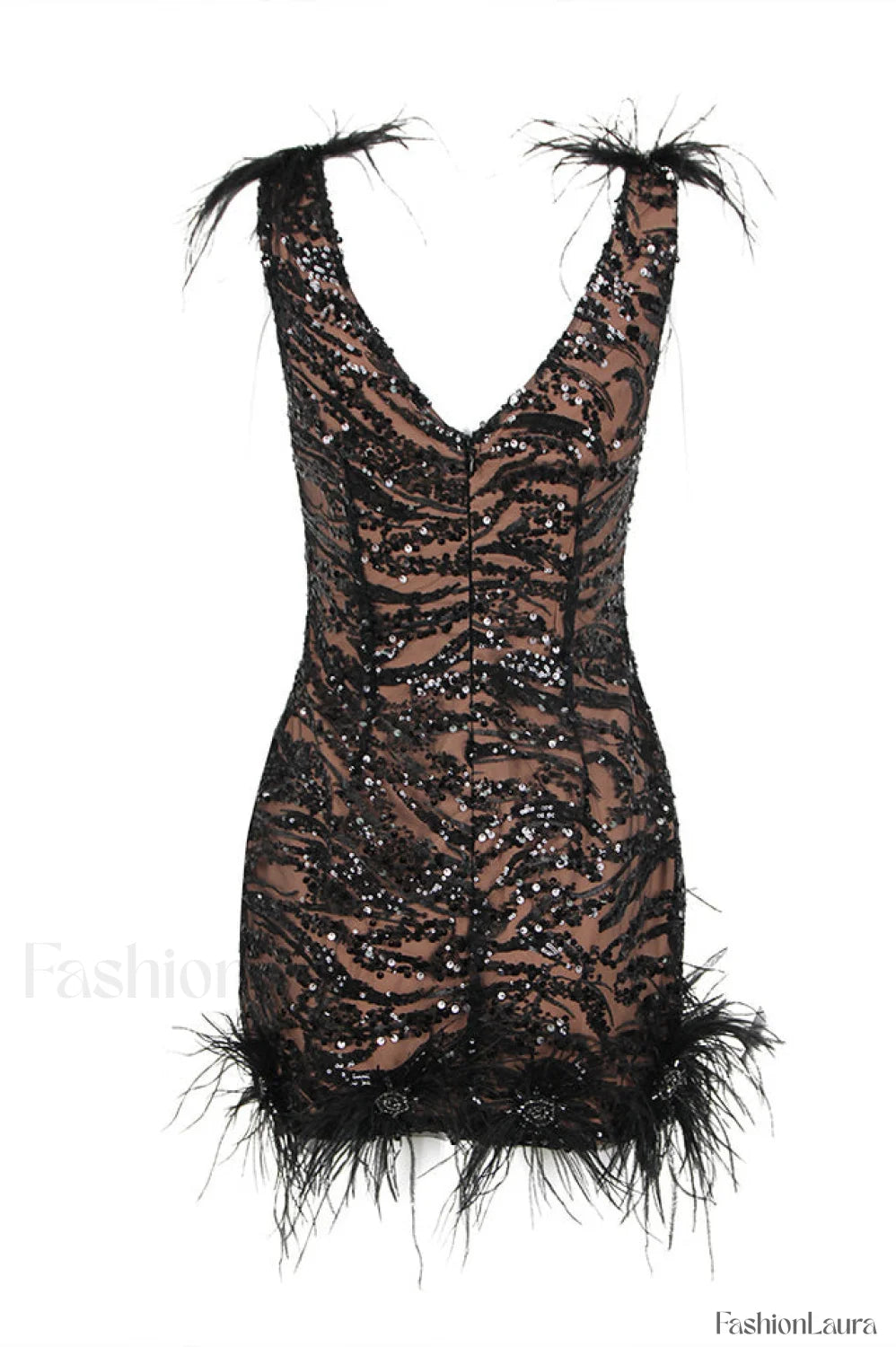 Gina Elegant Black Dress