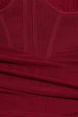 Hanma One Shoulder Charming Pencil Midi Dress