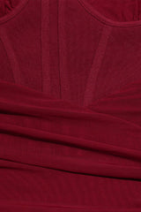 Hanma One Shoulder Charming Pencil Midi Dress