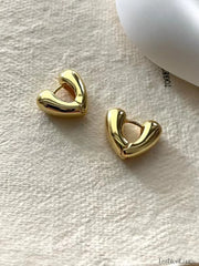 Heart Charming Decor Earrings Earrings