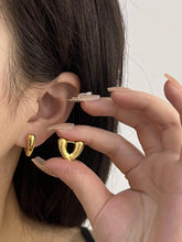 Heart Charming Decor Earrings Gold / One Size Earrings