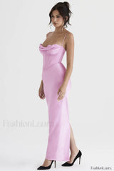 Herringbone Elegant Corset Dress