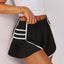 High Waist Sports Running Workout Yoga Quick Dry Gym Short Black / S