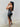 Hirigin PU Leather Black Party Halter Backless Bandage Club Slit Midi Dress Secondary image