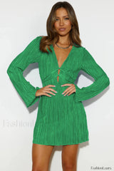 Horizons Elegant Meet Dress S / Green