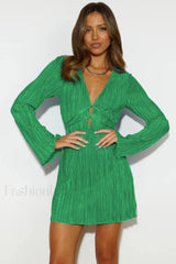 Horizons Elegant Meet Dress S / Green