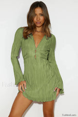 Horizons Elegant Meet Dress S / Moss Green