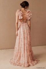 Indy Elegant Chiffon Dress