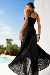 Irene Printed Stylish Maxi Dress