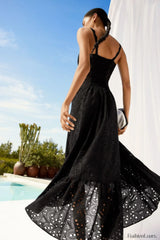 Irene Printed Stylish Maxi Dress