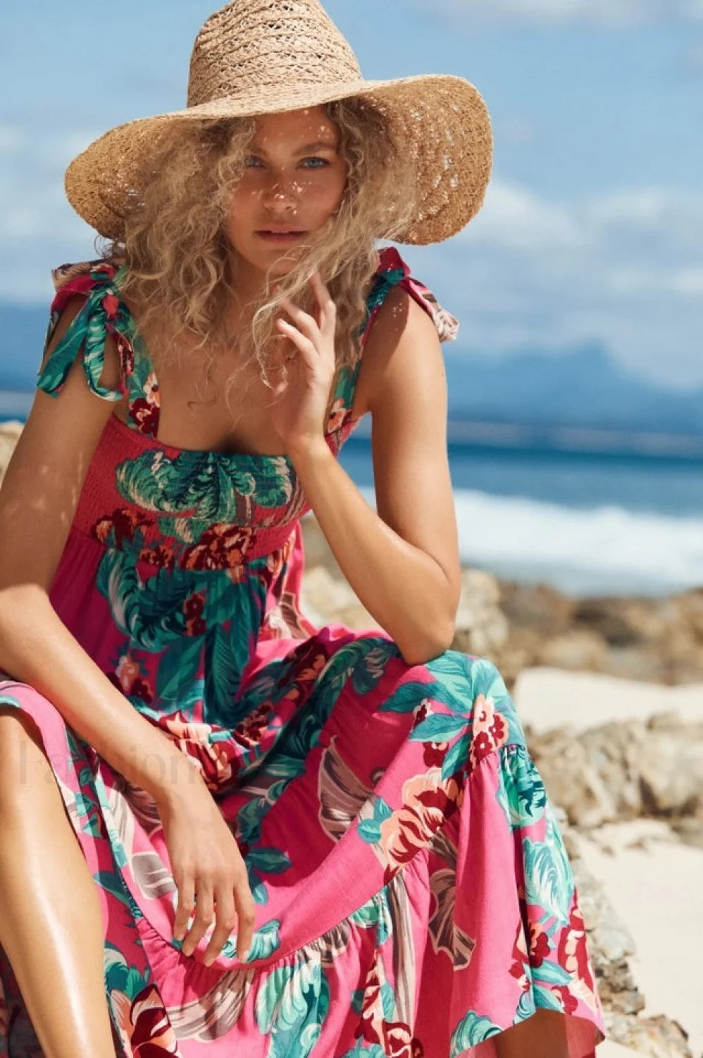 Jaclyn Smocked Stylish Maxi Dress