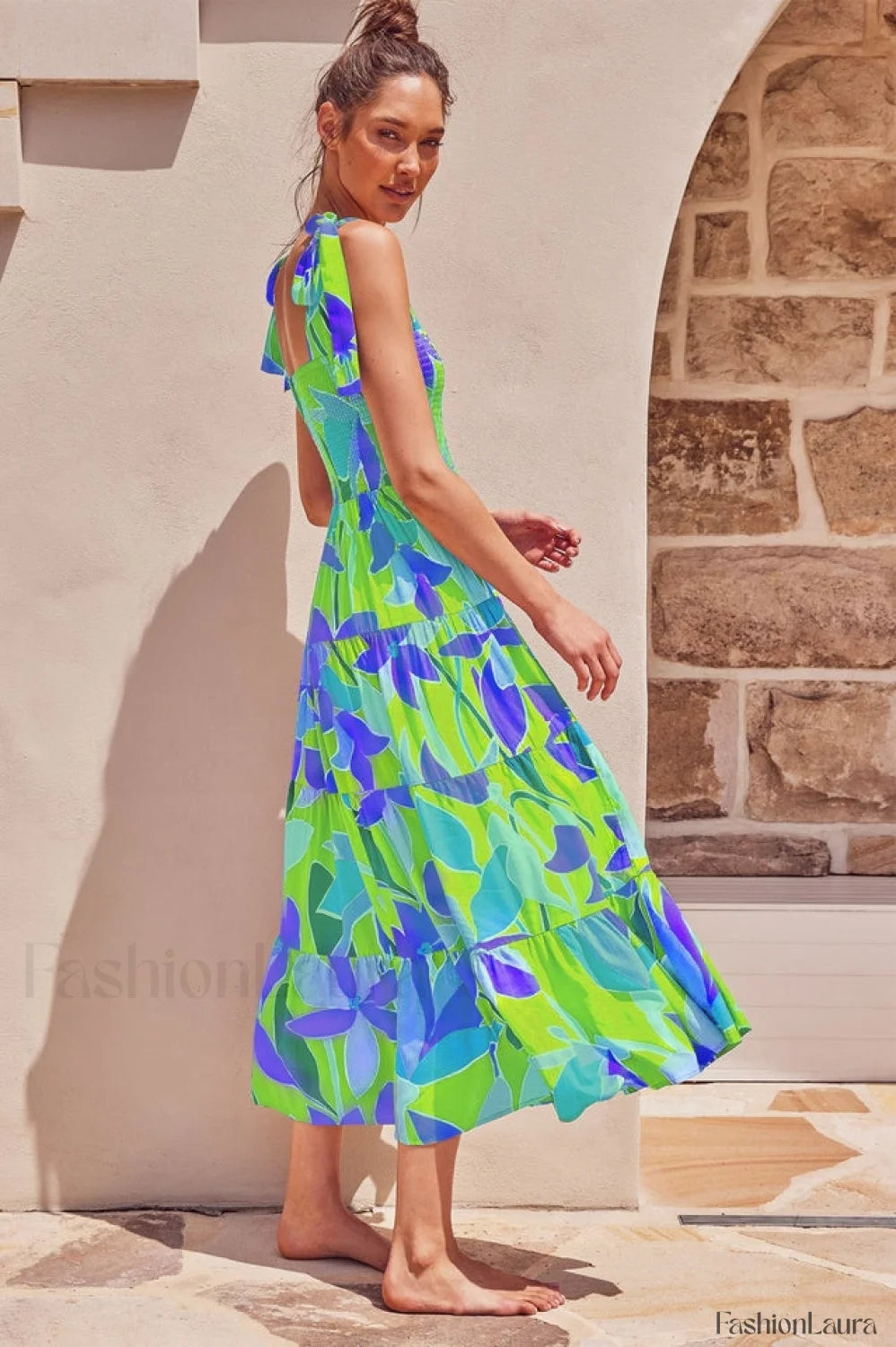 Jaclyn Smocked Stylish Maxi Dress