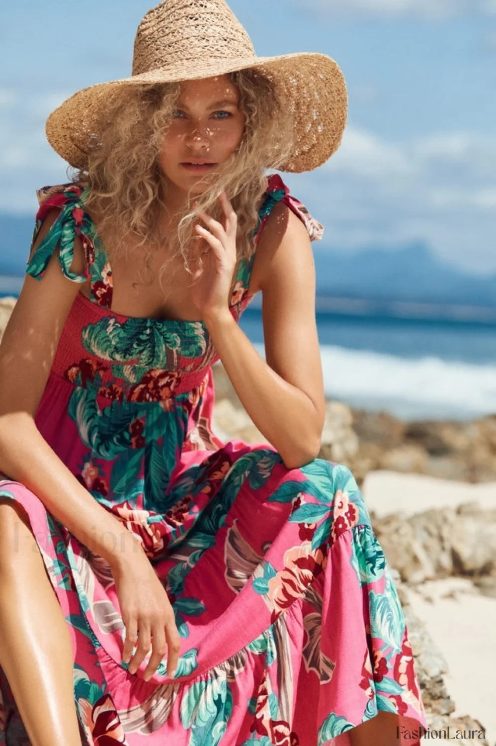 Jaclyn Smocked Stylish Maxi Dress