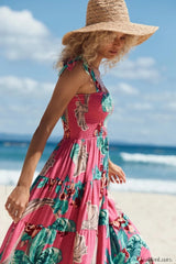 Jaclyn Smocked Stylish Maxi Dress