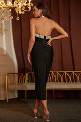 Jaquien Embellishment Stylish Bandage Dress