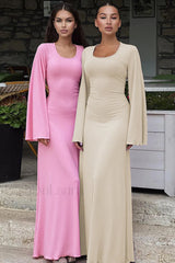 Jaye Long Stylish Sleeve Maxi Dress