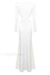 Jersey Elegant Long Dress