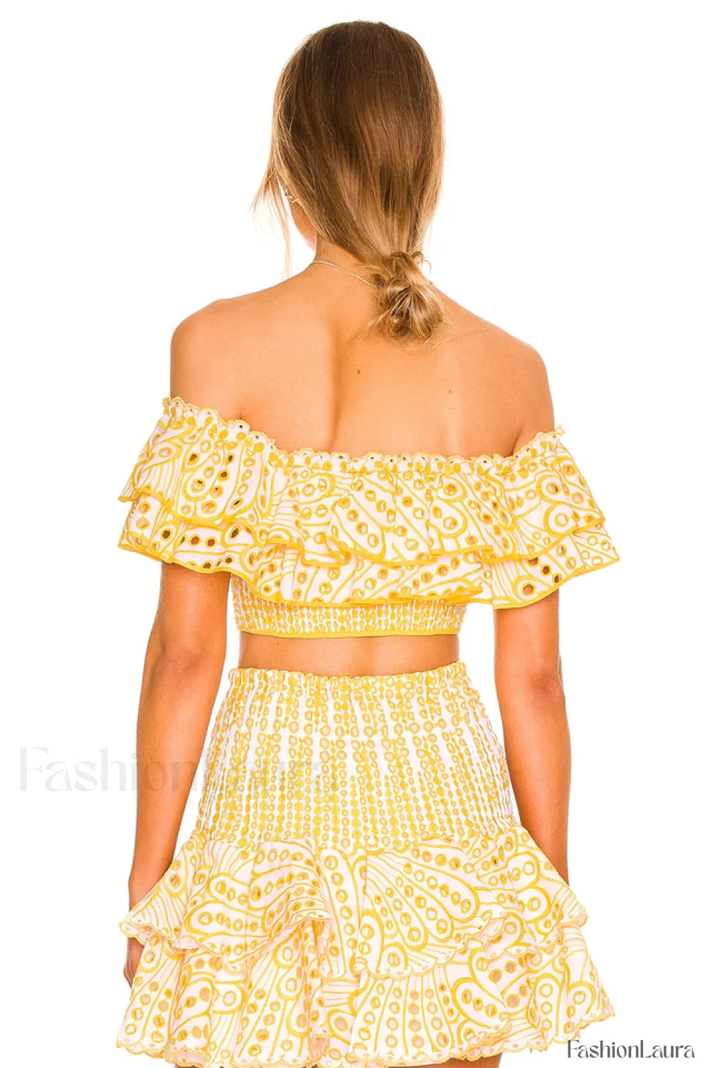 Jessica Bara Stylish Vanessa Ruffle Set