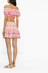 Jessica Bara Stylish Vanessa Ruffle Set