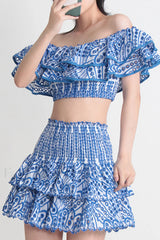 Jessica Bara Stylish Vanessa Ruffle Set